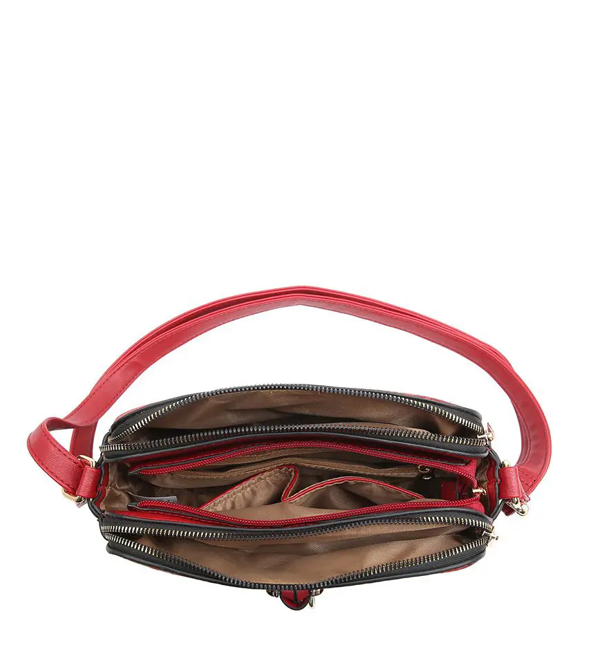 Moda axlartaska Rauð - Image 2