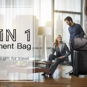 TRAVEL SUIT DUFFEL BAG Grá fyrir karla og konur