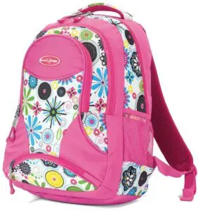 BZ 4117 BENZI Bleik og hvít H 43 cm B 30 cm Þ 20 cm