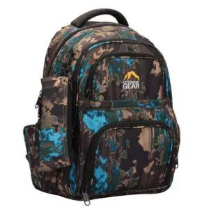 Skólataska 8838 OUTDOOR GEAR  Brún/Blá