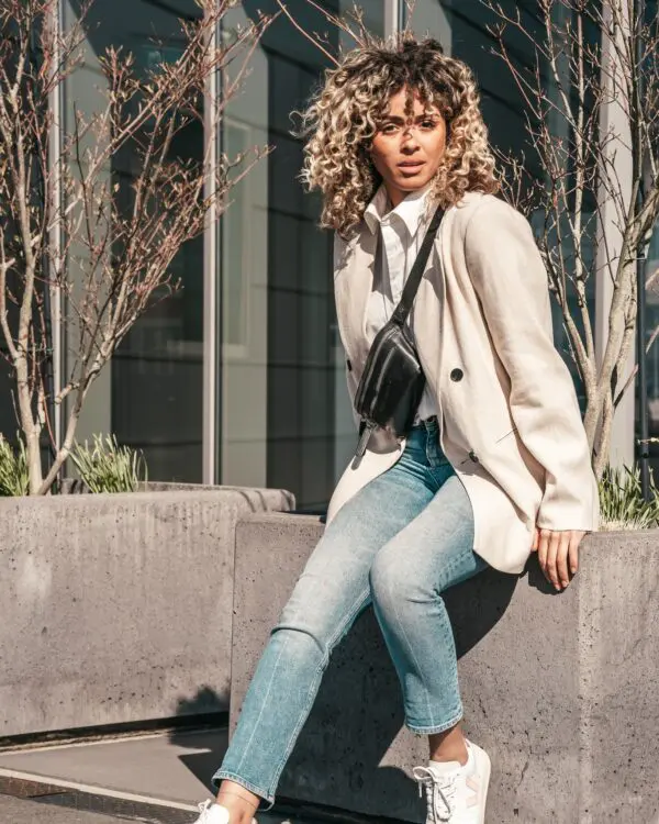 Chesterfield Toronto leður Svört Stærð H 12 cm B 23 cm Þ 5,5 cm