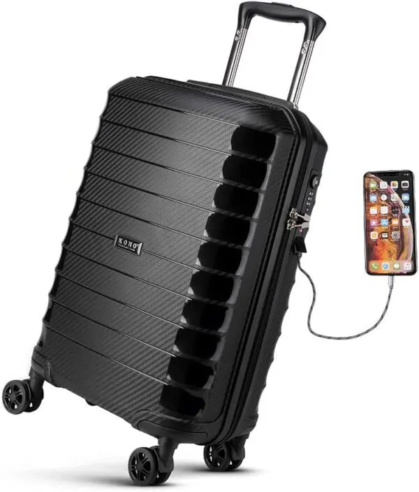 Hagæða Polypropylene sterkt og endingargott ,með UBS hleðsluviðmóti Stærð H 55 cm B 35 cm Þ 21 cm  2.3 kg