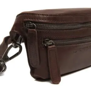 Chesterfield Toronto leður Dökk brún Stærð H 12 cm B 23 cm Þ 5,5 cm