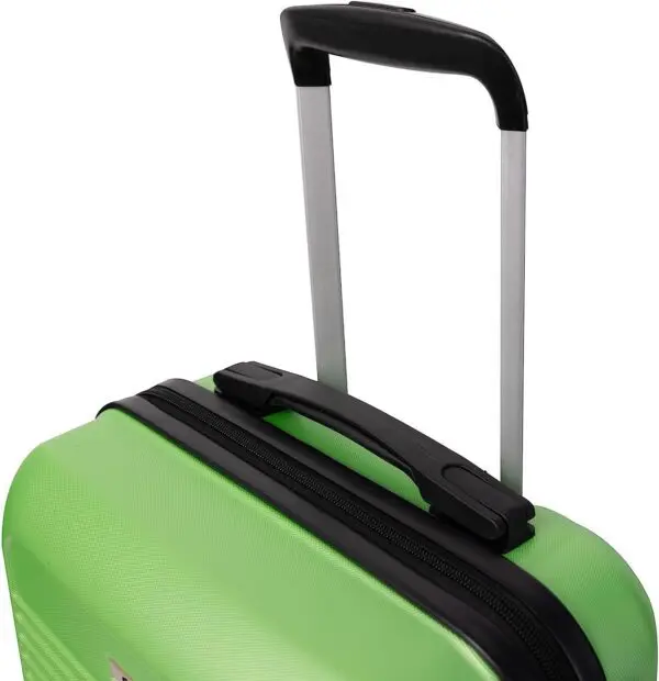 EVEREST ferðatöskur Græn Ný 4 hjóla 360 gráðu hörð  ferðataska með rispuþolini áferð 65.52 Lítra