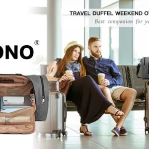 KONO CANVAS BARREL DUFFLE Svartur