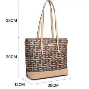 Handtaska MODA Stór Brún