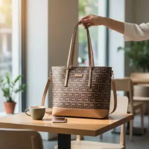 Handtaska MODA Stór Brún