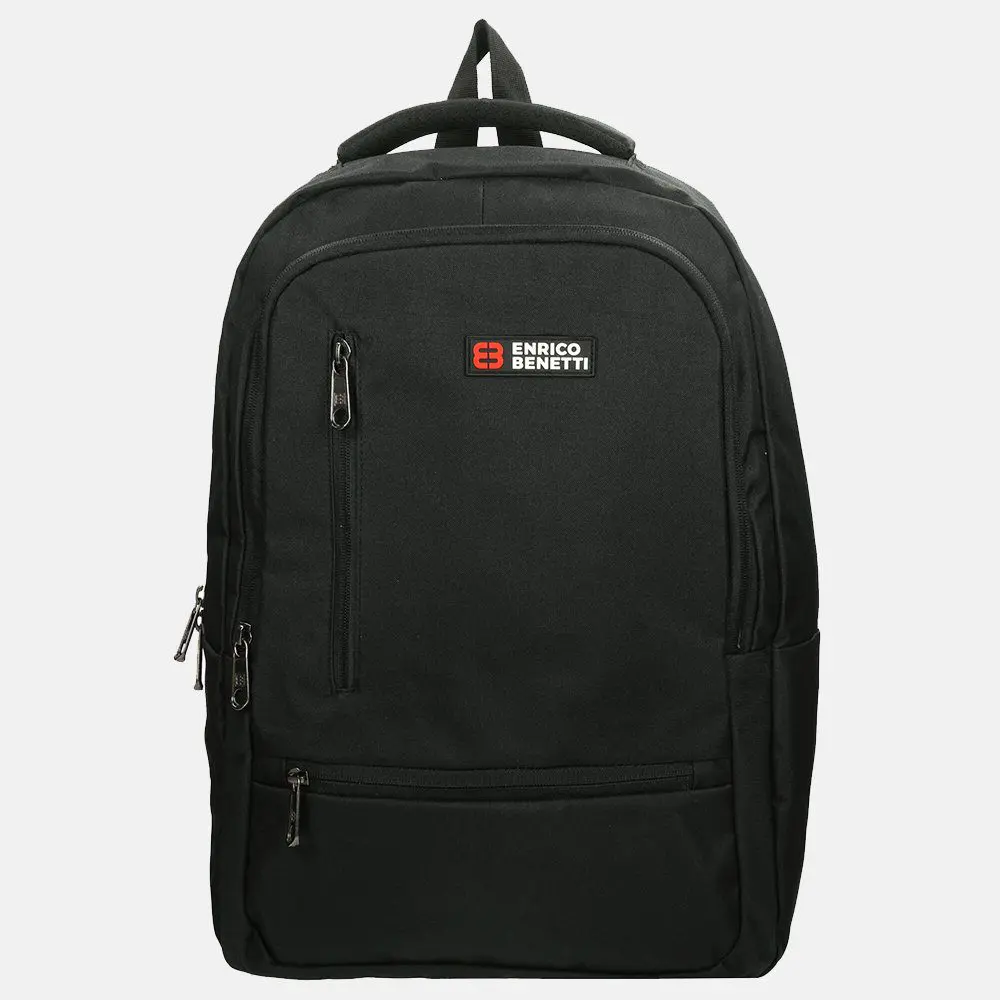 Þessi bakpoki frá Enrico Benetti er fullkominn sem náms- eða viðskiptabakpoki. Í aðalhólfinu er fartölvuhólf (allt að 15 tommur). Þú getur líka auðveldlega geymt vinnuskjöl, símann þinn, lykla og veski hér. Í stuttu máli, allt sem þú þarft passar í þennan Enrico Benetti Hamburg bakpoka. Þökk sé stillanlegum axlaböndum geturðu stillt það og borið það þægilega með þér. Ertu að fara í þennan bakpoka frá Enrico Benetti?