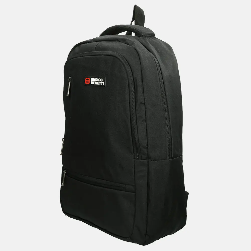 Þessi bakpoki frá Enrico Benetti er fullkominn sem náms- eða viðskiptabakpoki. Í aðalhólfinu er fartölvuhólf (allt að 15 tommur). Þú getur líka auðveldlega geymt vinnuskjöl, símann þinn, lykla og veski hér. Í stuttu máli, allt sem þú þarft passar í þennan Enrico Benetti Hamburg bakpoka. Þökk sé stillanlegum axlaböndum geturðu stillt það og borið það þægilega með þér. Ertu að fara í þennan bakpoka frá Enrico Benetti?