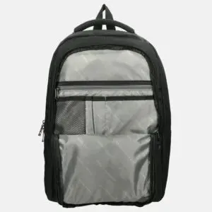 Þessi bakpoki frá Enrico Benetti er fullkominn sem náms- eða viðskiptabakpoki. Í aðalhólfinu er fartölvuhólf (allt að 15 tommur). Þú getur líka auðveldlega geymt vinnuskjöl, símann þinn, lykla og veski hér. Í stuttu máli, allt sem þú þarft passar í þennan Enrico Benetti Hamburg bakpoka. Þökk sé stillanlegum axlaböndum geturðu stillt það og borið það þægilega með þér. Ertu að fara í þennan bakpoka frá Enrico Benetti?