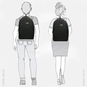 Þessi bakpoki frá Enrico Benetti er fullkominn sem náms- eða viðskiptabakpoki. Í aðalhólfinu er fartölvuhólf (allt að 15 tommur). Þú getur líka auðveldlega geymt vinnuskjöl, símann þinn, lykla og veski hér. Í stuttu máli, allt sem þú þarft passar í þennan Enrico Benetti Hamburg bakpoka. Þökk sé stillanlegum axlaböndum geturðu stillt það og borið það þægilega með þér. Ertu að fara í þennan bakpoka frá Enrico Benetti?