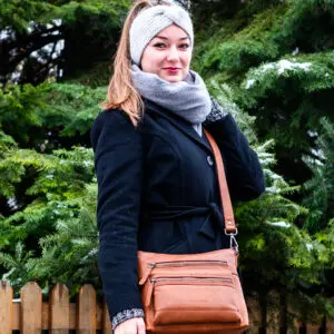 The Chesterfield RONDA Leður Coníak