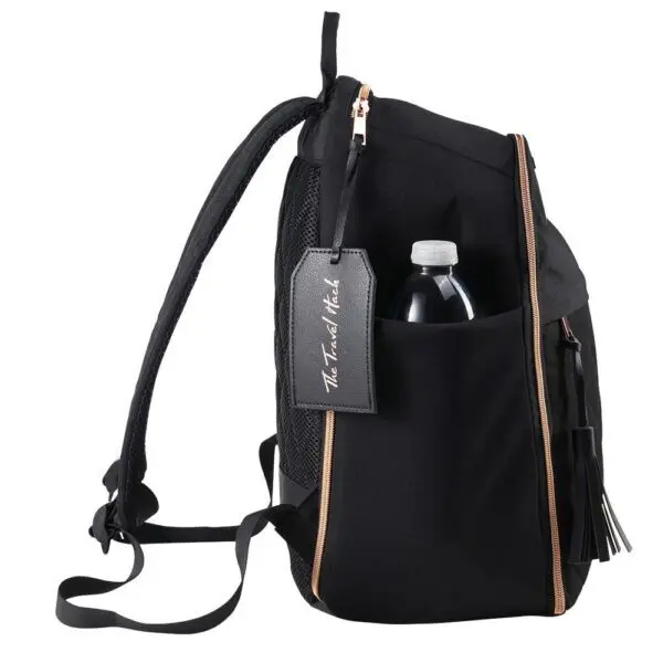 Stílhreinn, nettur ferðabakpoki fyrir konur. Fartölva sem er allt að 13".