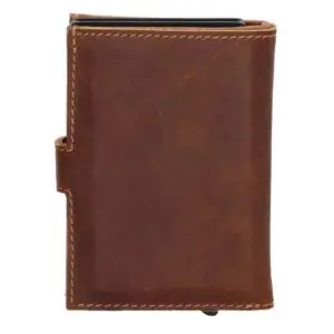 Micmacbags Leður Porto RFDI Safety Wallet Coníak