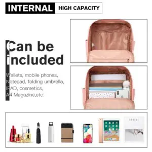 KONO Bakpoki bleikur