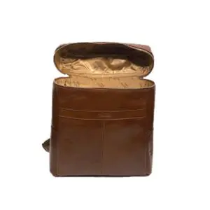 THE MONTE bakpoki leður svartur