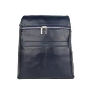 THE MONTE bakpoki leður svartur