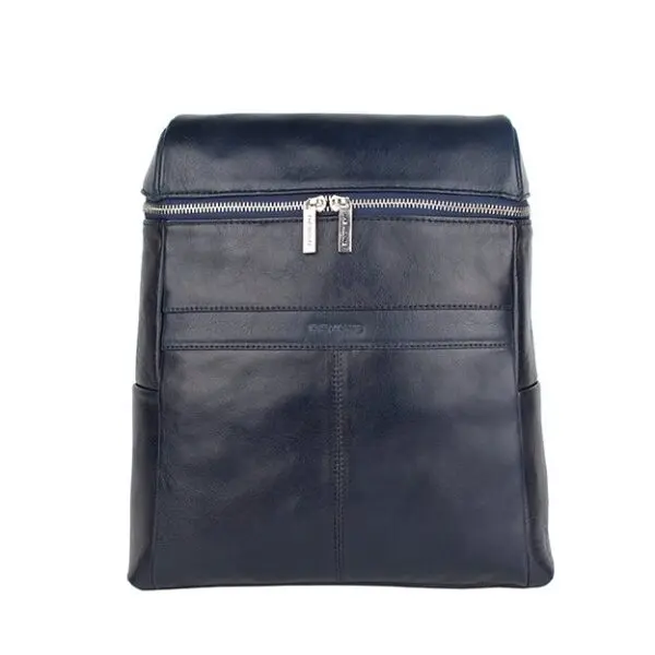 THE MONTE bakpoki leður svartur