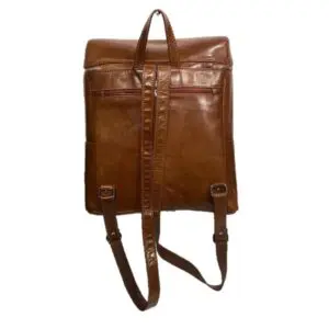 THE MONTE bakpoki leður svartur