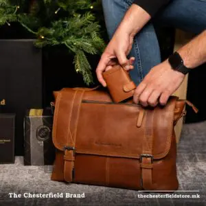 The Chesterfield Veneto 13" Tölvutaska Coníak