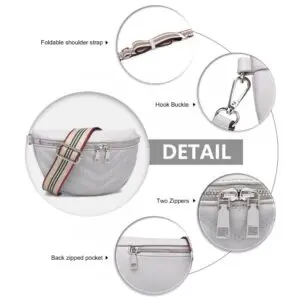 Axlartaska MISS LULU Grá