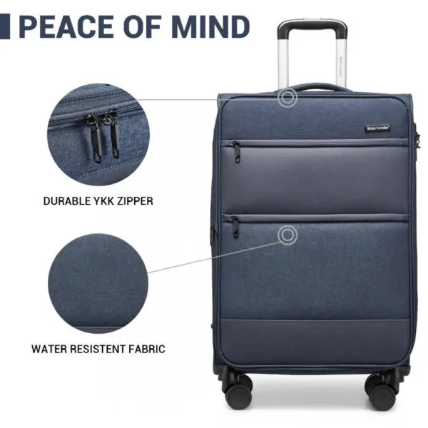 BRITISH TRAVELLER Blá 24" Stækkanleg - Image 2