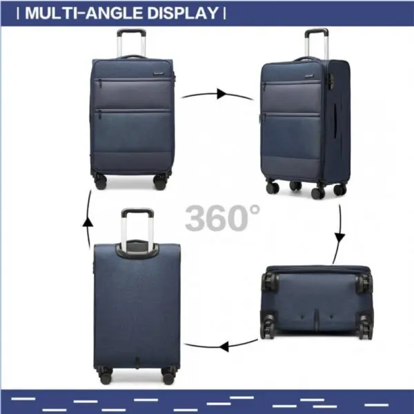 BRITISH TRAVELLER Blá 24" Stækkanleg - Image 9
