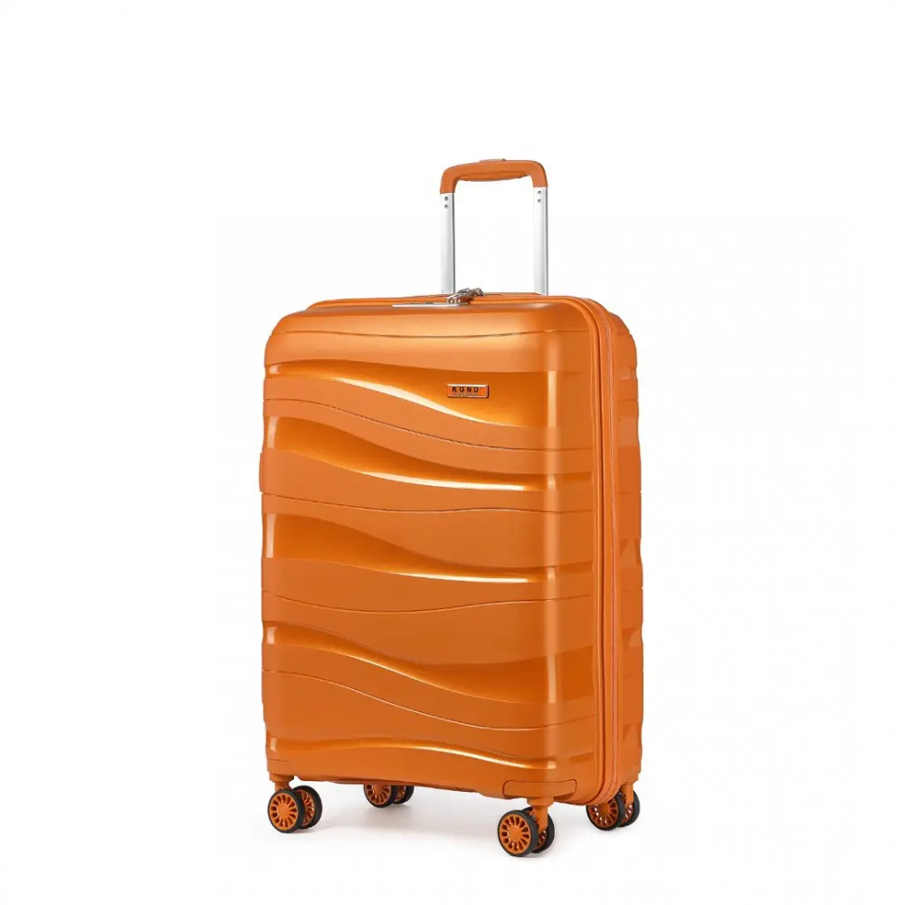 Þetta ferðatöskusett er úr úrvals pólýprópýlenefni.