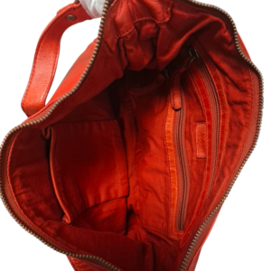 PAVINI Leðurtaska Rauð