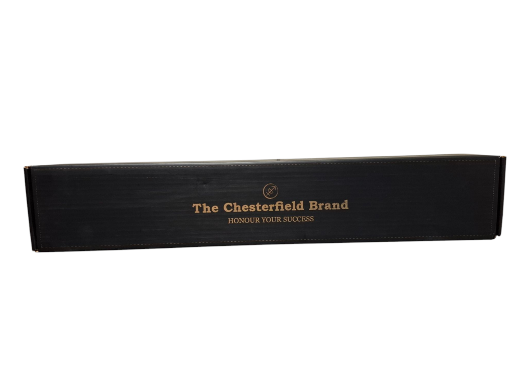 The Chesterfield Brand Leðursvunta Svört Asado - Image 4