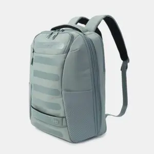 HEDGREN HANDLE L  Grey Green 15.6"+RFID Vasi með regnhulsu til að halda honum þurrum.