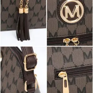 Moda Hliðartaska Coffee