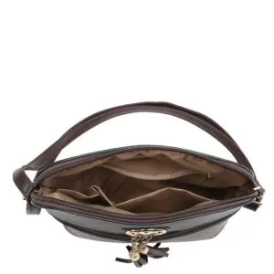 Moda Hliðartaska Coffee