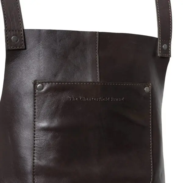 The Chesterfield Brand Leðursvunta Asado Brún - Image 5