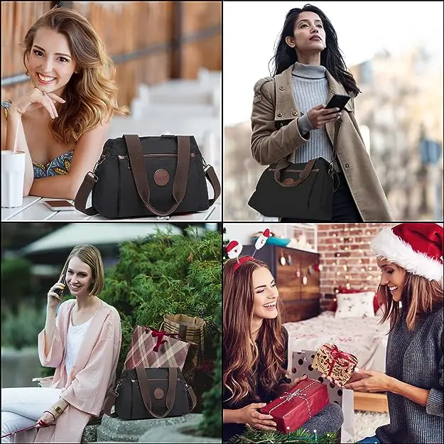 Nylon Taska KONO Svört - Image 4