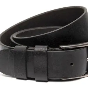 The Chesterfield Leðurbelti Morrison Svart 115 cm