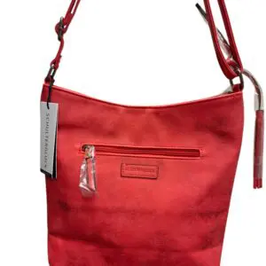 Schulterglueck VEGAN töskur Rauð