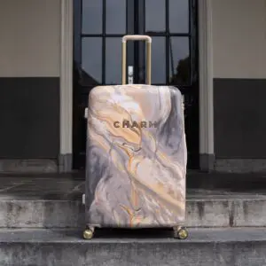 Charm London Travel Suitcase 55 cm Ljós Grá