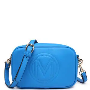 Moda Handbag Crossbody Bag  Blá