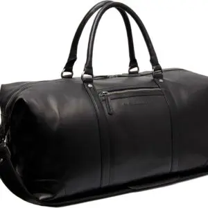 The Chesterfield Brand Leðurferðataska Cavoli Svört 15" Tölvuhólf