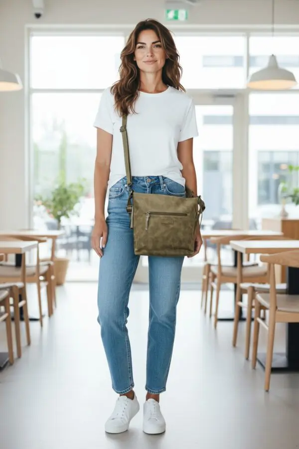 Ella Vegan Taska Græn
