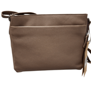Dernier Axlartaska Leður Taupe