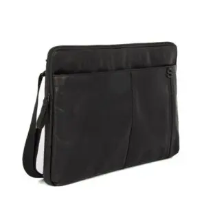 Spikes & Sparrow leður fartölvuhulstur  Yakima  Svart 13.3