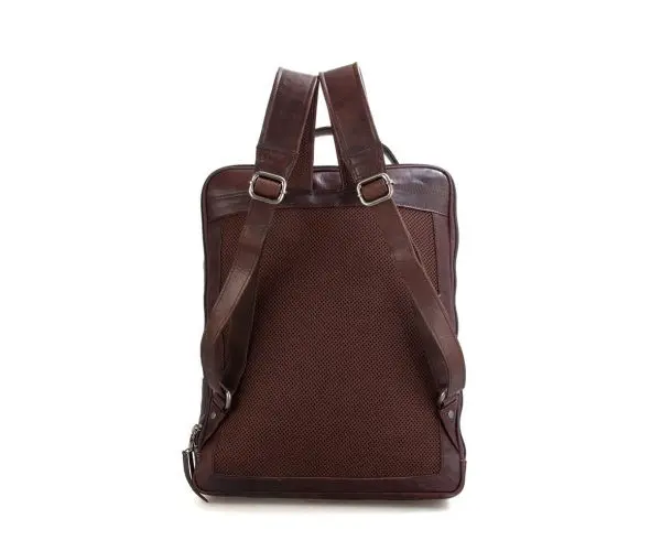 Spikes & Sparrow leðurbakpoki  Virginia Brúnn - Image 4