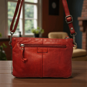 PAVINI Leður Crossover Rauð