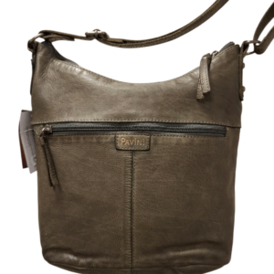 PAVINI Leður Crossover Grábrún