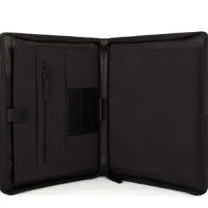 Spikes & Sparrow leðurskrifveski/spjaldtölva Boston  svart