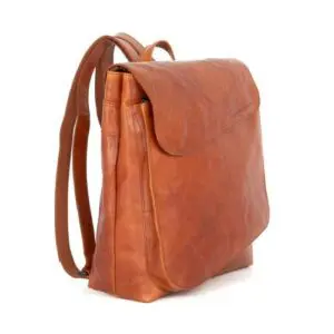 Spikes & Sparrow Leðurbakpoki  Tina  Brandy Cognac 13,3"