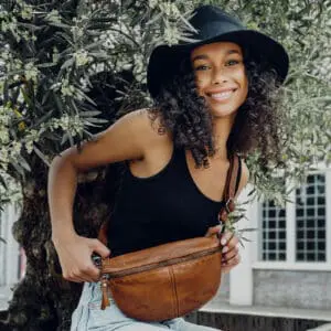 Manage Axlar eða Mittistaska Coníak