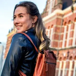 Spikes & Sparrow Leather Wyoming Brandy